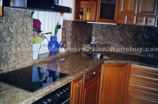 Giallo Topazio Granite Kitchen worktop