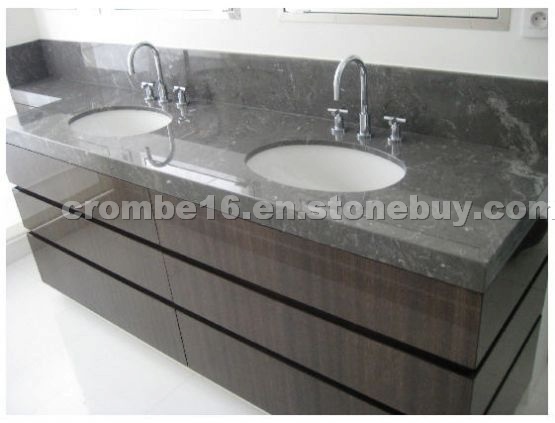 Grey Marble Vanity Top