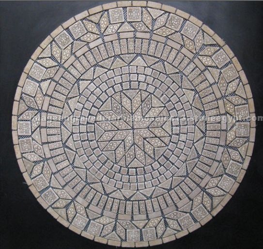 Engraved Stone Mosaics Medallions