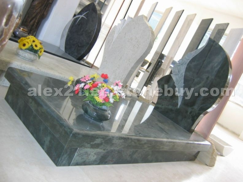Verde Tropical granite monument
