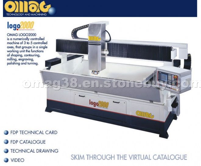 Omag Milling, Engraving Machine LOGO 2000