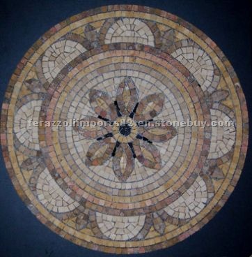 Caribe Travertine Medallion