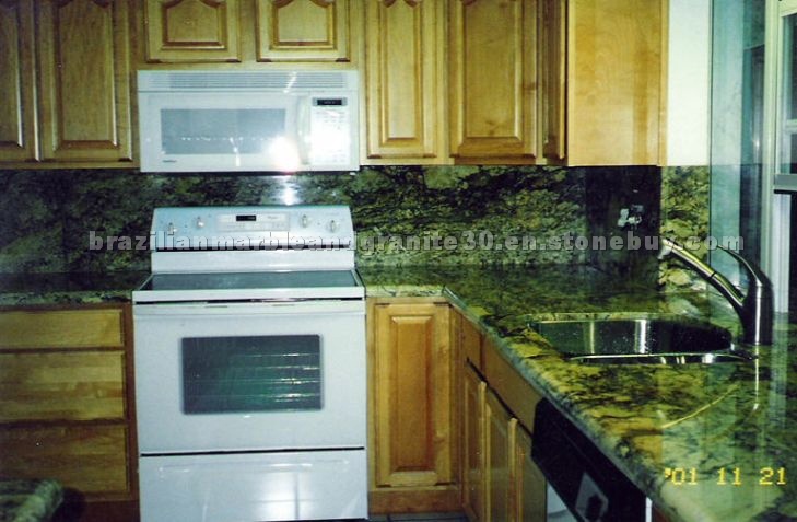 Green Butterfly Countertop