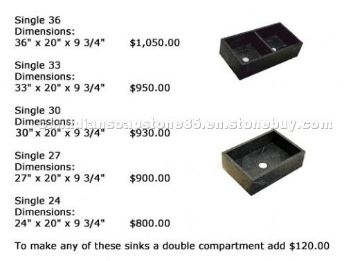 Soapstone Sinks, Wash Basins