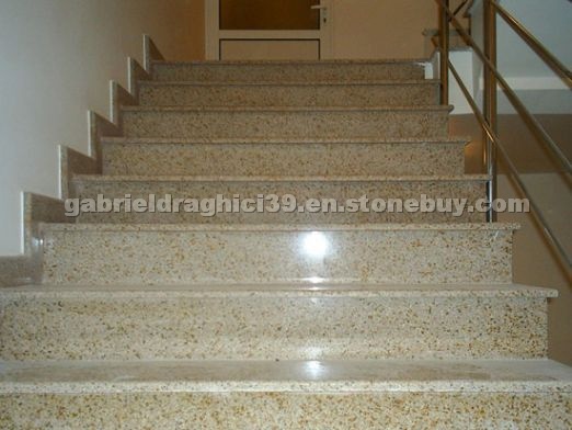 Granite stairs