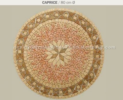 Caprice r=80cm Travertine Medallion