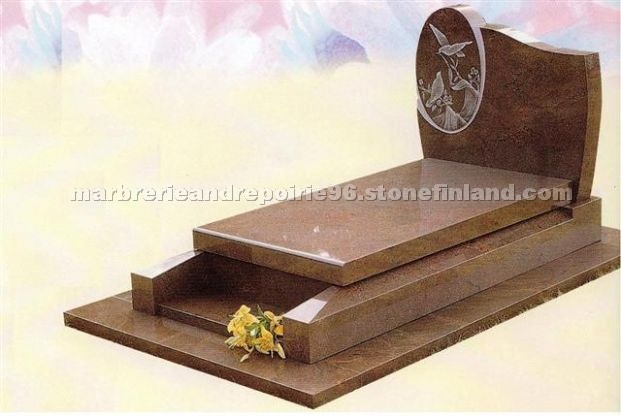 Lieto Red Granite Monuments, Tombstones