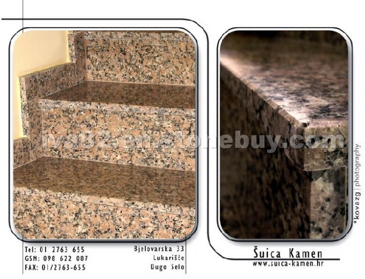 Granite steps and stairs