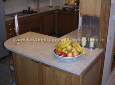 Countertop in granite, Kashmir white
