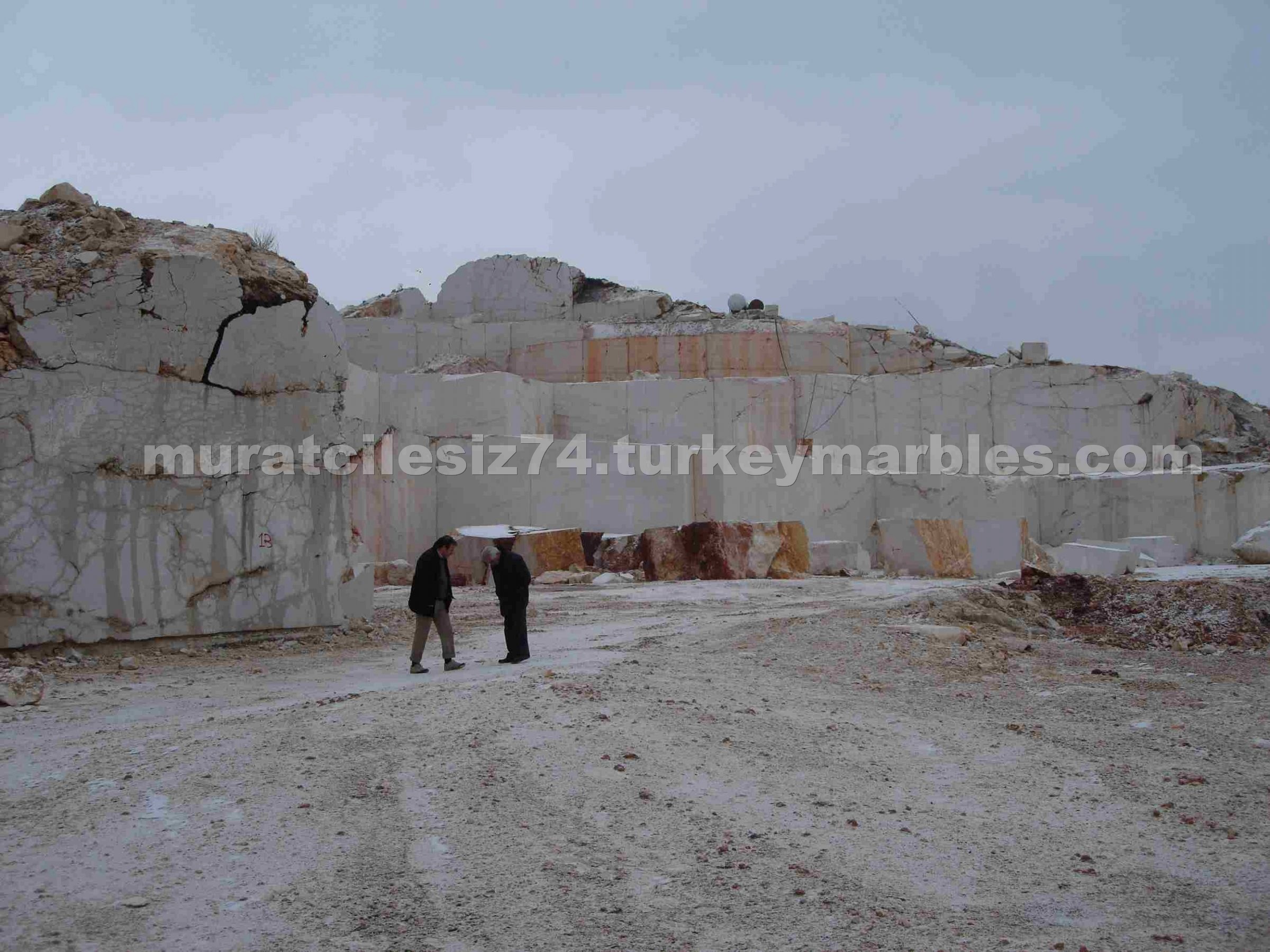 Beige Marble Quarry