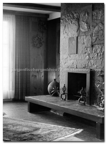 Fireplace - Slate with fossils