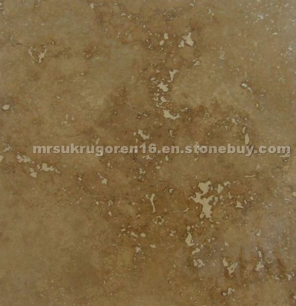 Dark noce travertine
