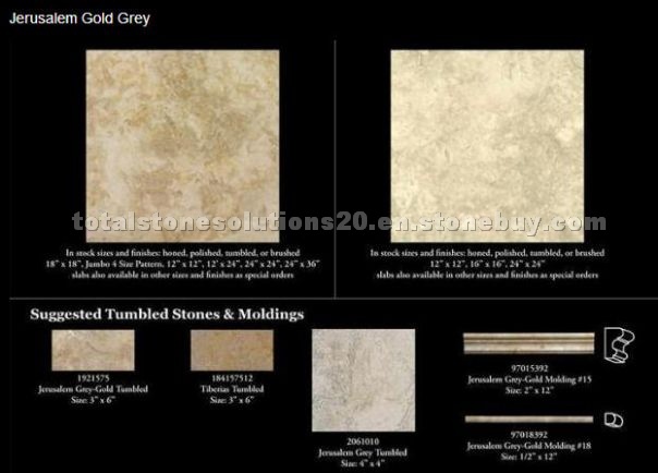 Jerusalem Gold Grey