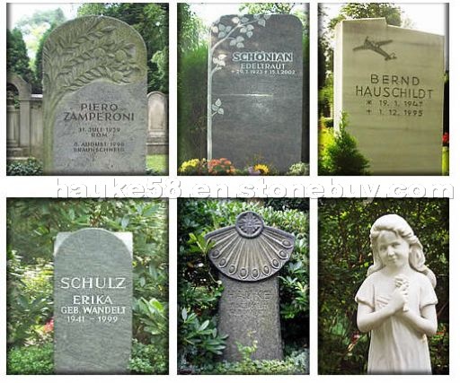 Monuments, Gravestones