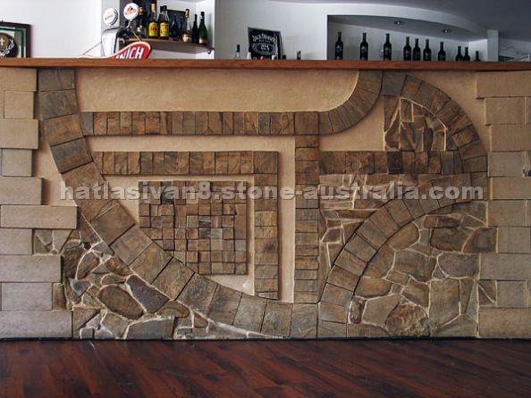 Sandstone wall cladding