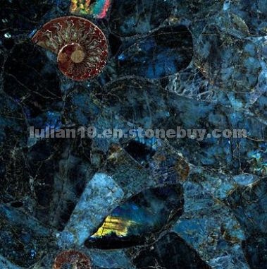 Blue Labradorite Semiprecious Stone