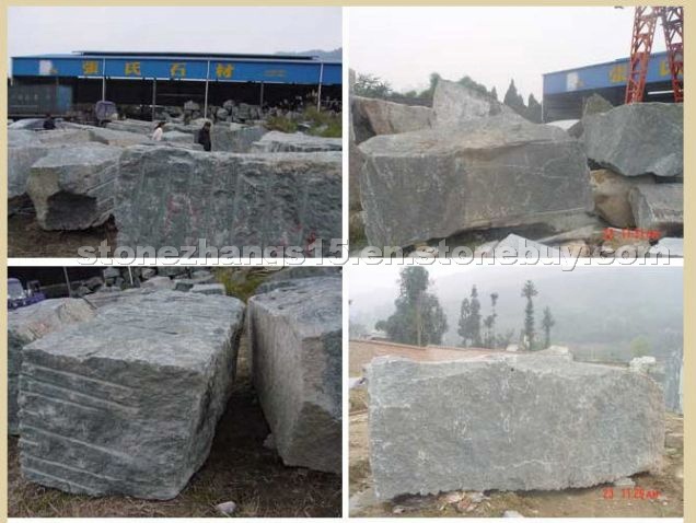 Chrysanthemum Green Granite Blocks