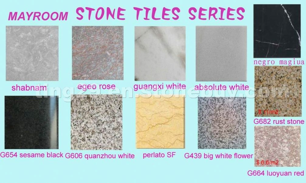 Sell Various Marble Stone Tiles