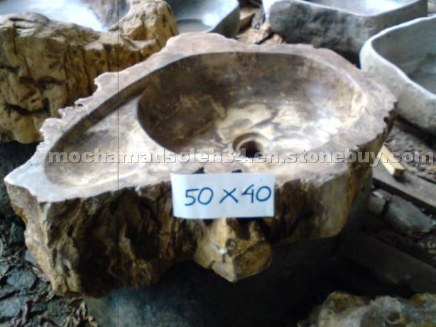 Sink- Fosil Wood Stone