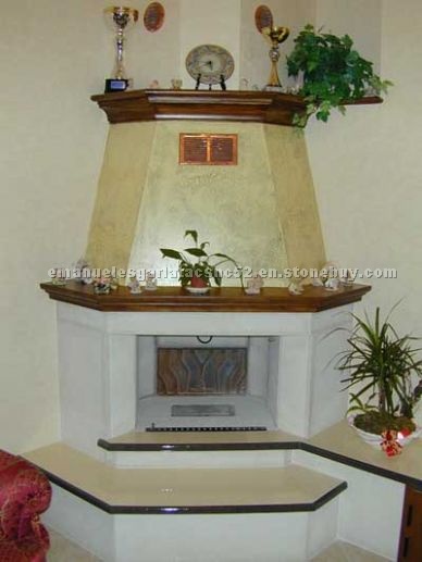 Fireplaces in Lava-Stone