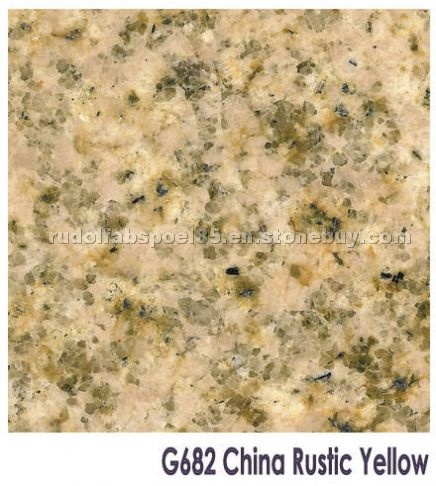 G682 China Rustic Yellow Granite