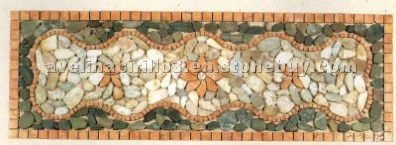 Linosa Rosso Mosaic Carpet