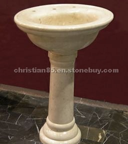Stone Pedestal Wash Basin