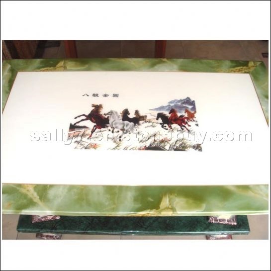 Marble stone table tops