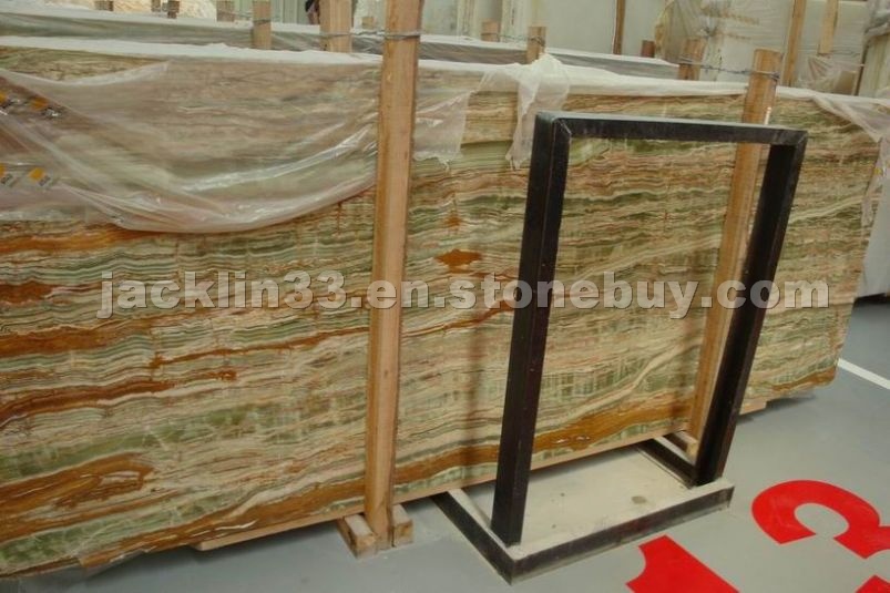 Bamboo jade slab