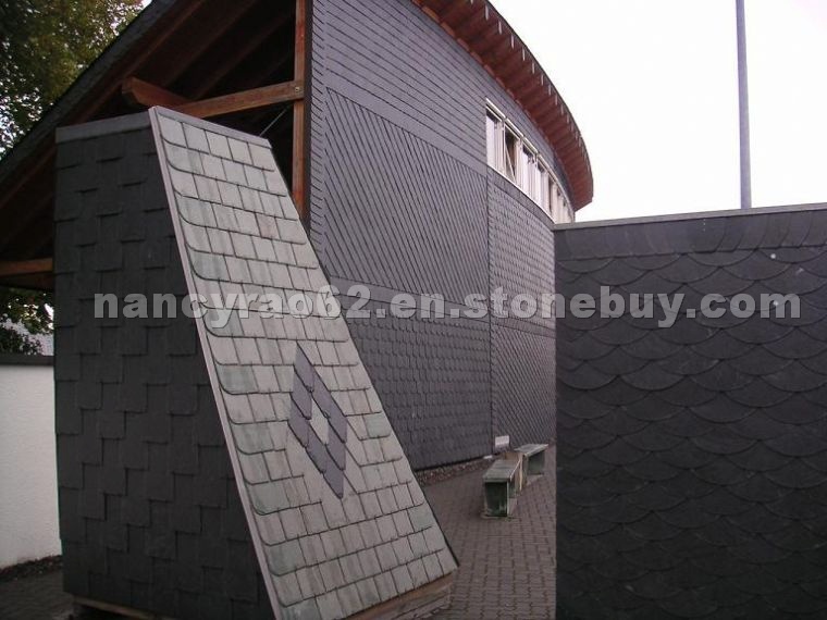 Roofing cladding slate