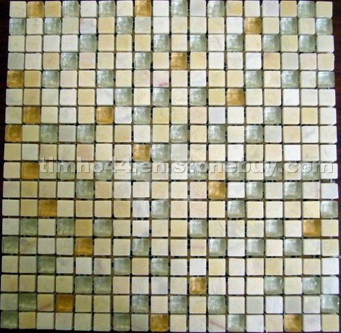 Ivory Jade mosaic
