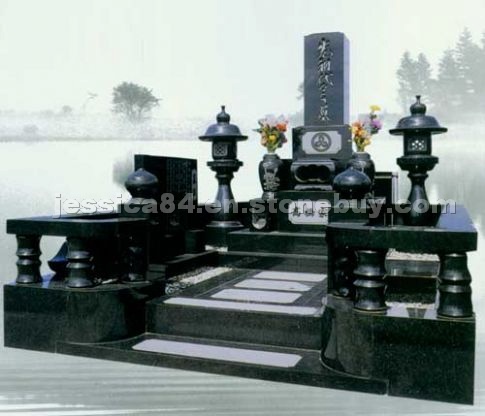 Tombstones in Japanese style