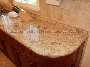 Ivory Brown granite countertop
