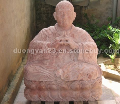 Viet Nam Yellow Marble Sculpture
