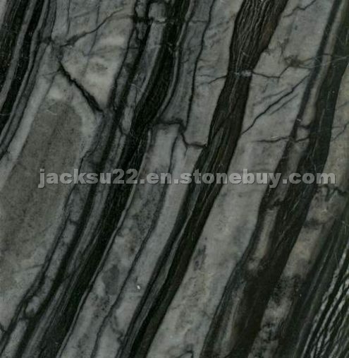 Black Wooden Marble