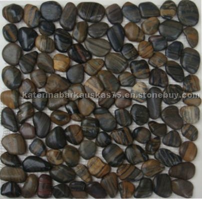Zebra River Stone Mosaic