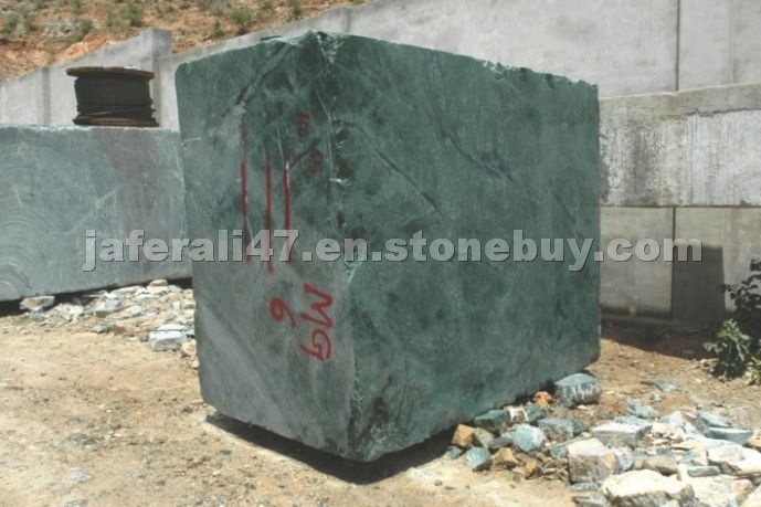 Rajasthan Green Marble Blocks