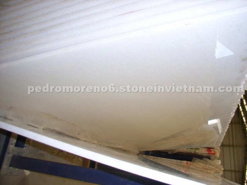 Crystal White Marble Tiles from Vietnam
