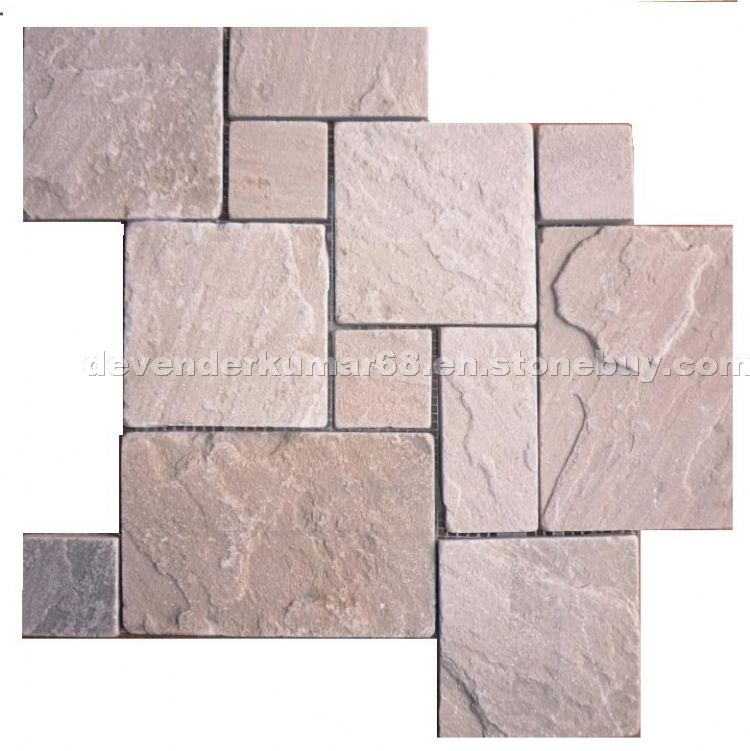 Dholpur White Sandstone Tiles, Patterns