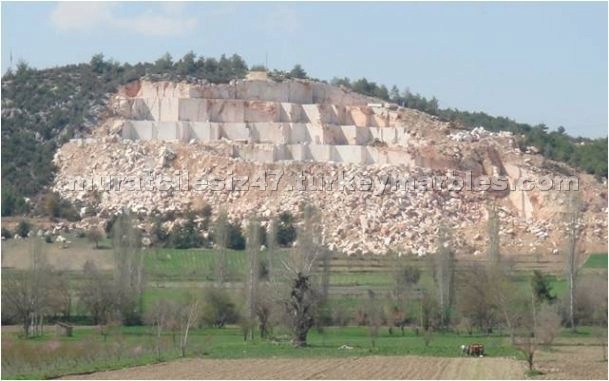 Beige Marble Quarry