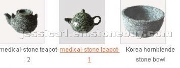 Stone Teapot, stone bowl