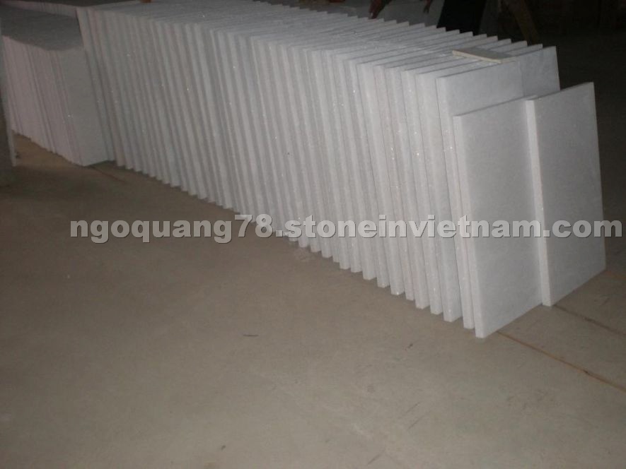 Vietnam Pure White Marble Polished