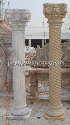 marble columns