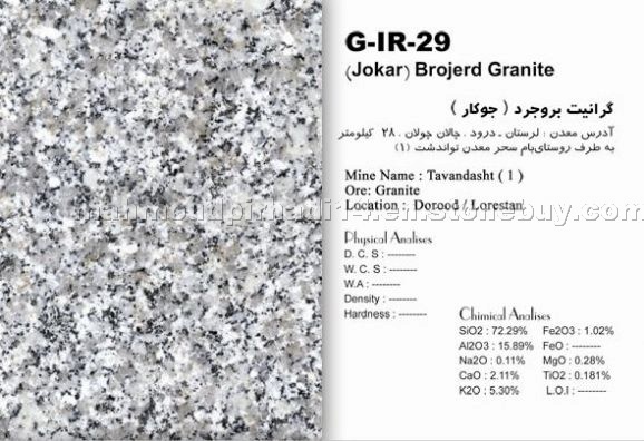 Boroujerd Jokar Granite
