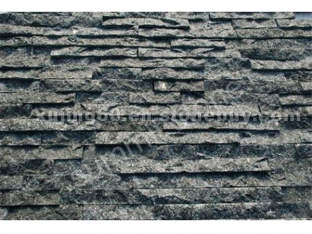 black granite mosaic