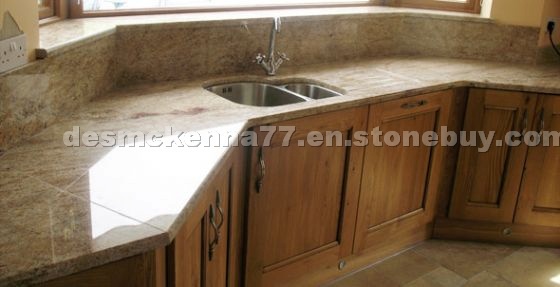 Inca gold granite countertop