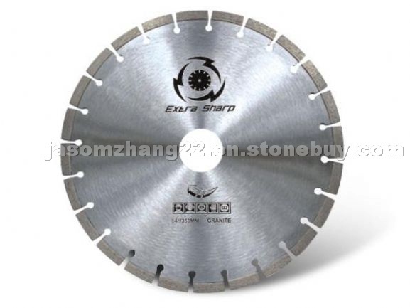 High frequency welding granite blades