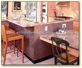 Rosewood Granite Countertop