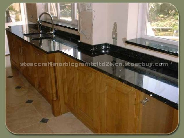 Emerald Pearl Granite Kitchen Countertops