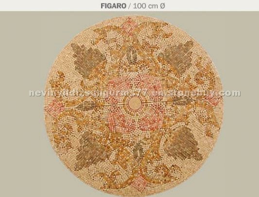 Figaro Medallion Mosaic R 100cm